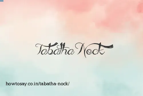 Tabatha Nock