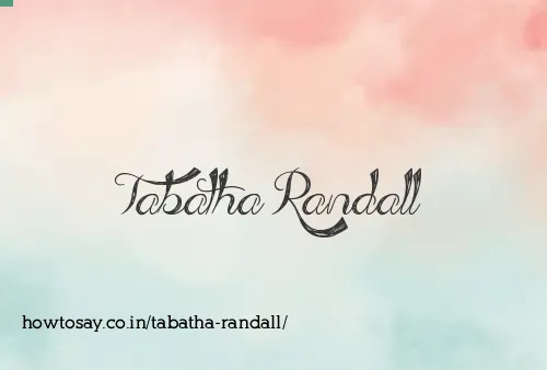 Tabatha Randall