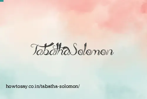 Tabatha Solomon
