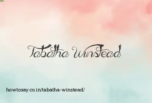 Tabatha Winstead