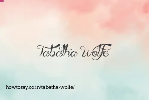 Tabatha Wolfe