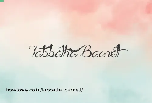 Tabbatha Barnett