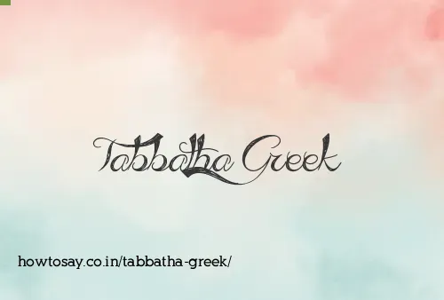 Tabbatha Greek