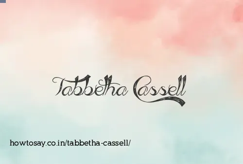 Tabbetha Cassell
