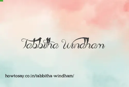 Tabbitha Windham