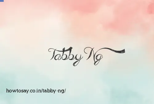 Tabby Ng