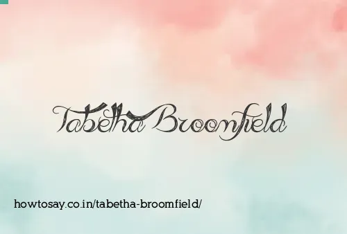 Tabetha Broomfield