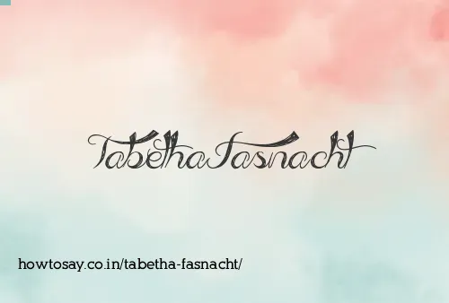 Tabetha Fasnacht