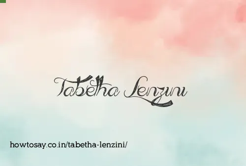 Tabetha Lenzini