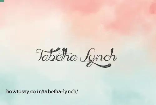 Tabetha Lynch