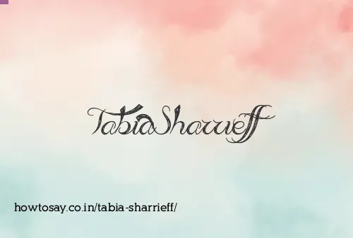 Tabia Sharrieff