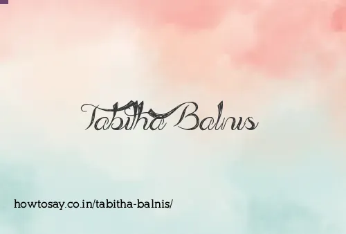 Tabitha Balnis