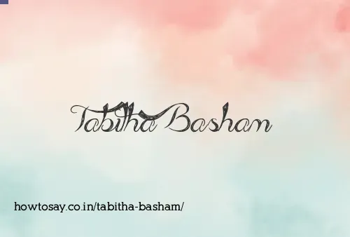 Tabitha Basham