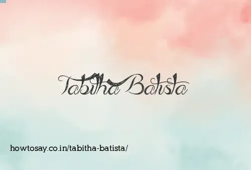 Tabitha Batista