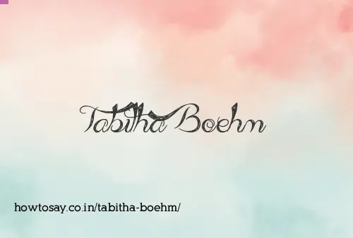 Tabitha Boehm