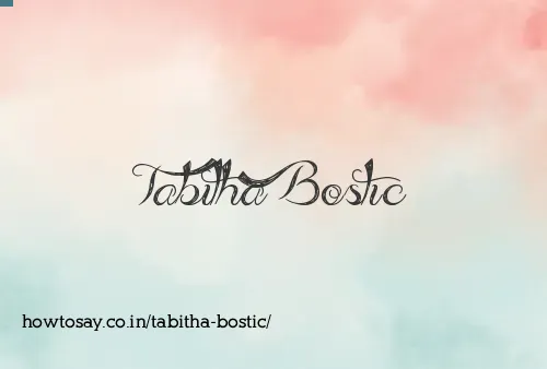 Tabitha Bostic