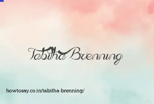 Tabitha Brenning