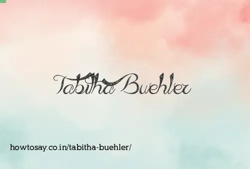 Tabitha Buehler