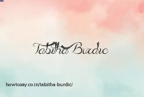 Tabitha Burdic