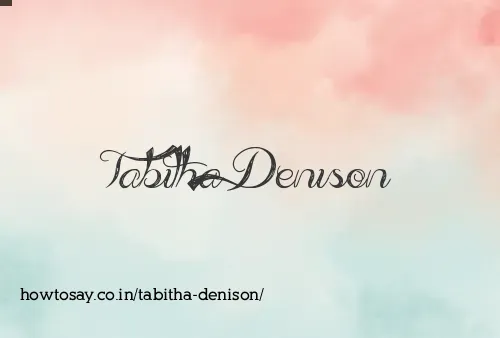 Tabitha Denison