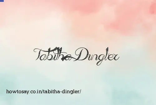 Tabitha Dingler