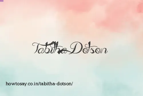 Tabitha Dotson