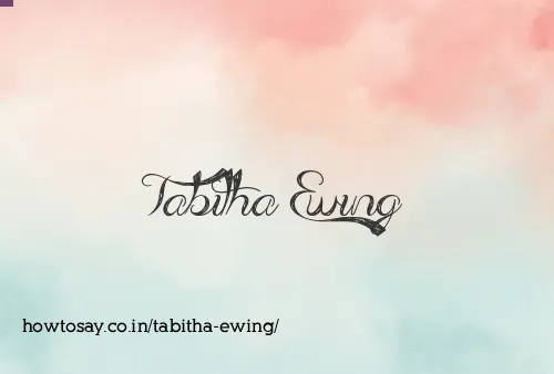 Tabitha Ewing