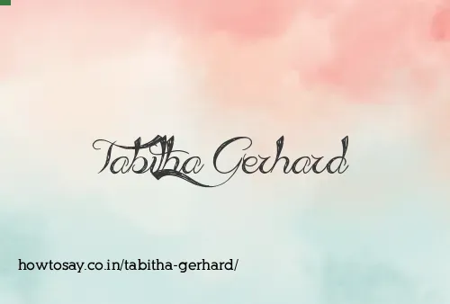 Tabitha Gerhard