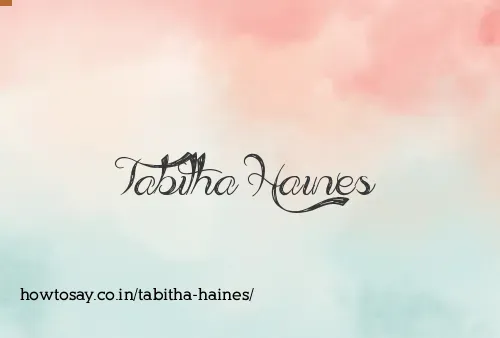 Tabitha Haines