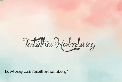 Tabitha Holmberg