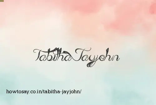 Tabitha Jayjohn