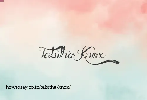 Tabitha Knox