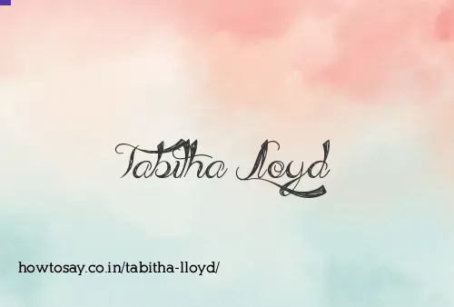 Tabitha Lloyd