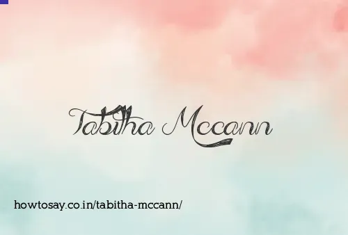 Tabitha Mccann
