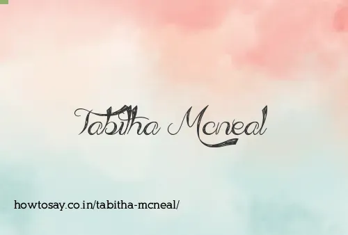 Tabitha Mcneal