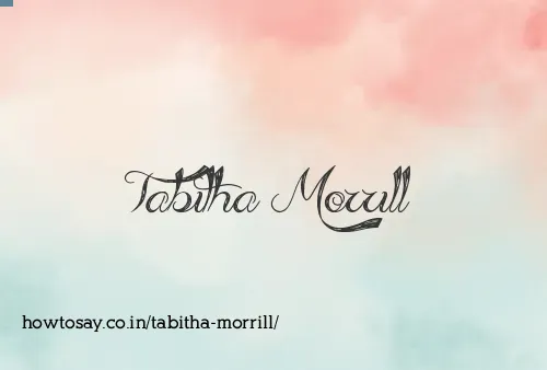 Tabitha Morrill