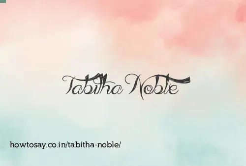 Tabitha Noble