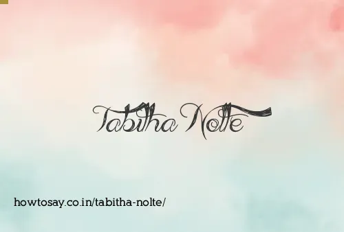 Tabitha Nolte