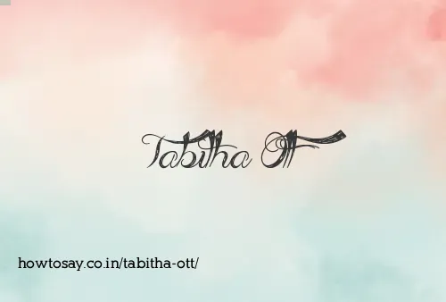 Tabitha Ott