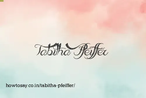 Tabitha Pfeiffer