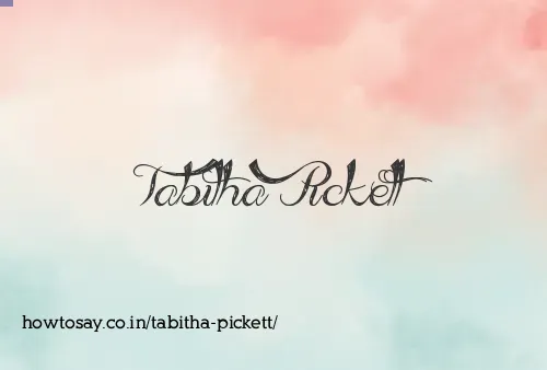 Tabitha Pickett