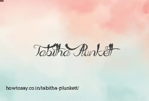 Tabitha Plunkett