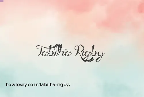 Tabitha Rigby