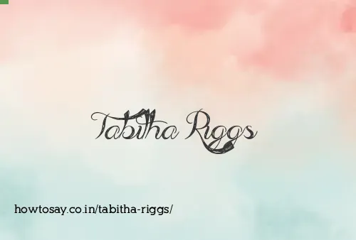 Tabitha Riggs