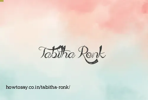 Tabitha Ronk