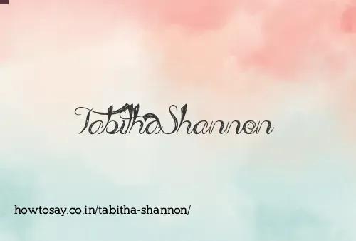 Tabitha Shannon