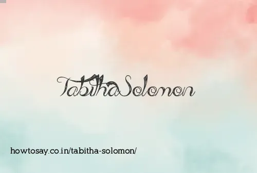 Tabitha Solomon