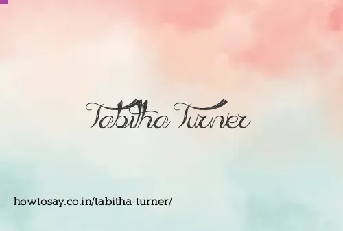 Tabitha Turner