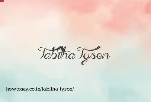 Tabitha Tyson