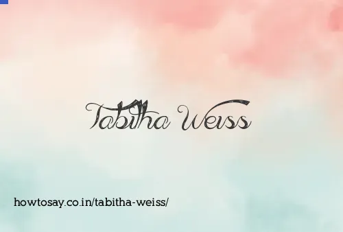 Tabitha Weiss